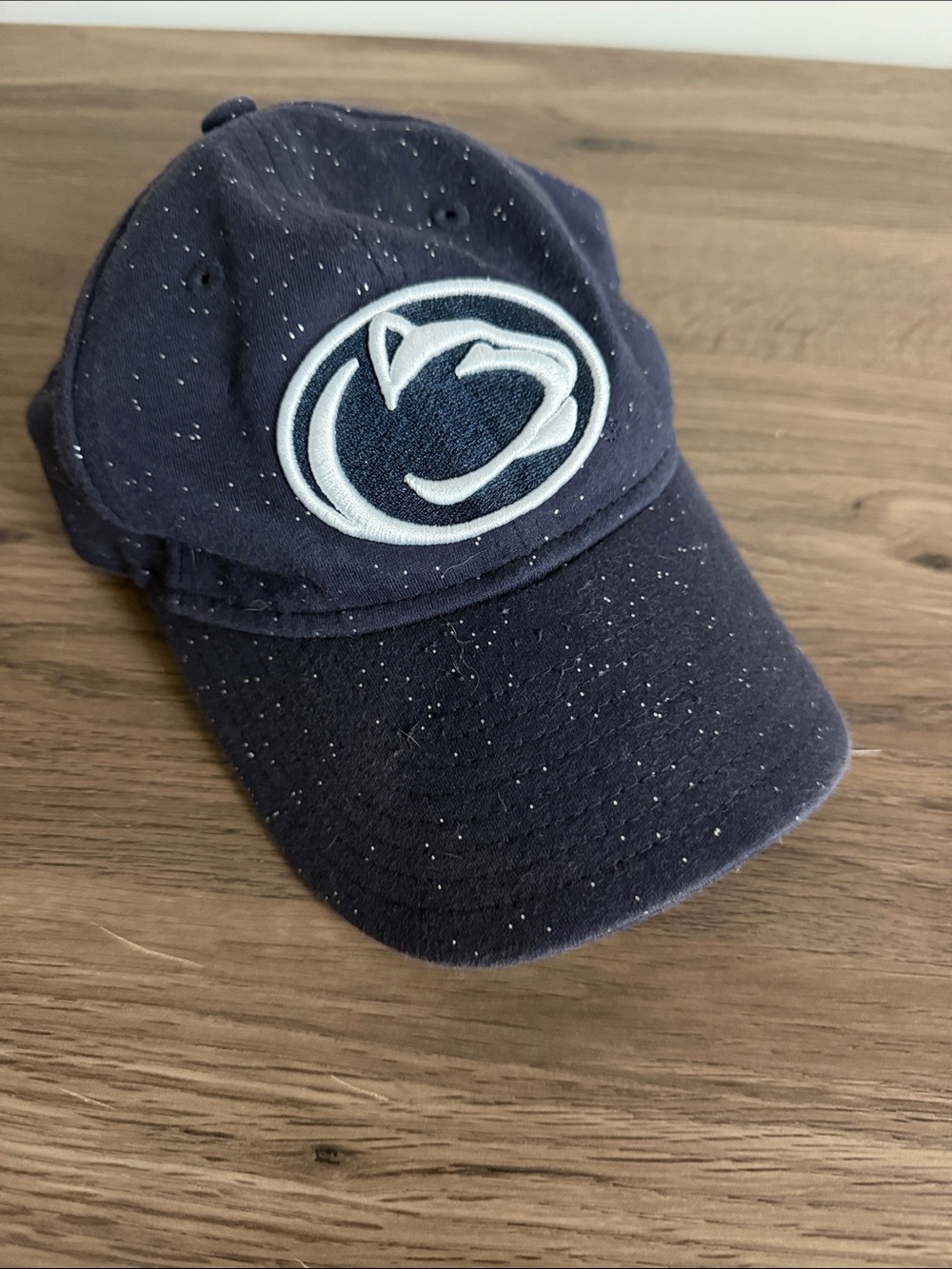 Penn State - PSU glitter - New Era Navy Kids Cap with White Embroidered Logo